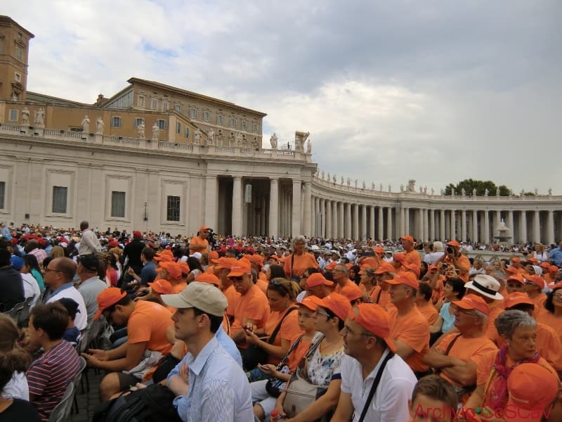 Udienza dal Papa con la Federazione Nazionale Suonatori di Campane